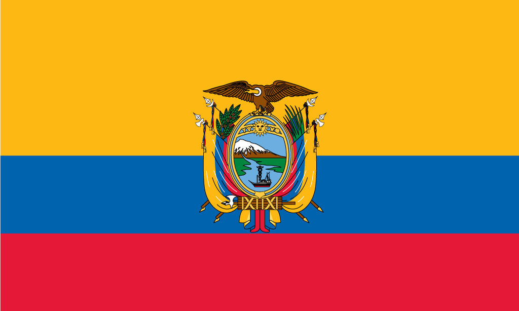 Ecuador Flag Flags Of The World