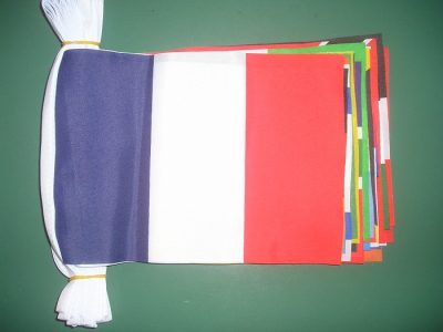 50 Different Countries Flag Bunting
