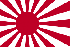 Japan Rising Sun flag