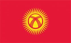 Kyrgyzstan flag