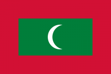 Maldives Flag 5ft x 3ft -0