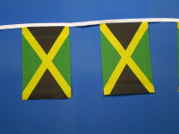 Jamaica Polyester Bunting with 30 Flags - 30ft/9m-0