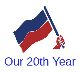 20th anniversary flags