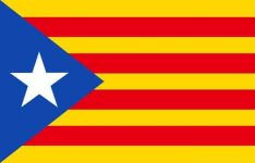 Estelada Blava Catalonia Independence flag