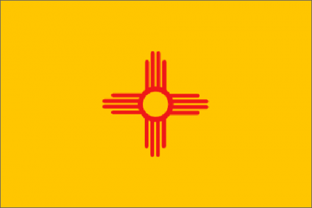 New Mexico state flag - usa
