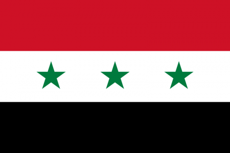 Iraq flag stars only