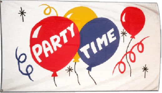 Party Time Flag